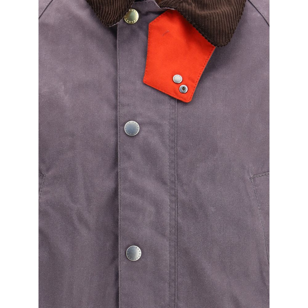 Purple Cotton Coat
