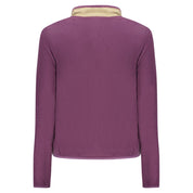 Purple Polyester Sweatshirt