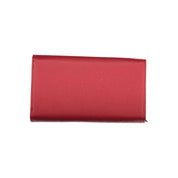 Red Polyethylene Women Wallet