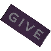Purple Virgin Wool Scarf