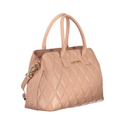 Pink Polyethylene Handbag