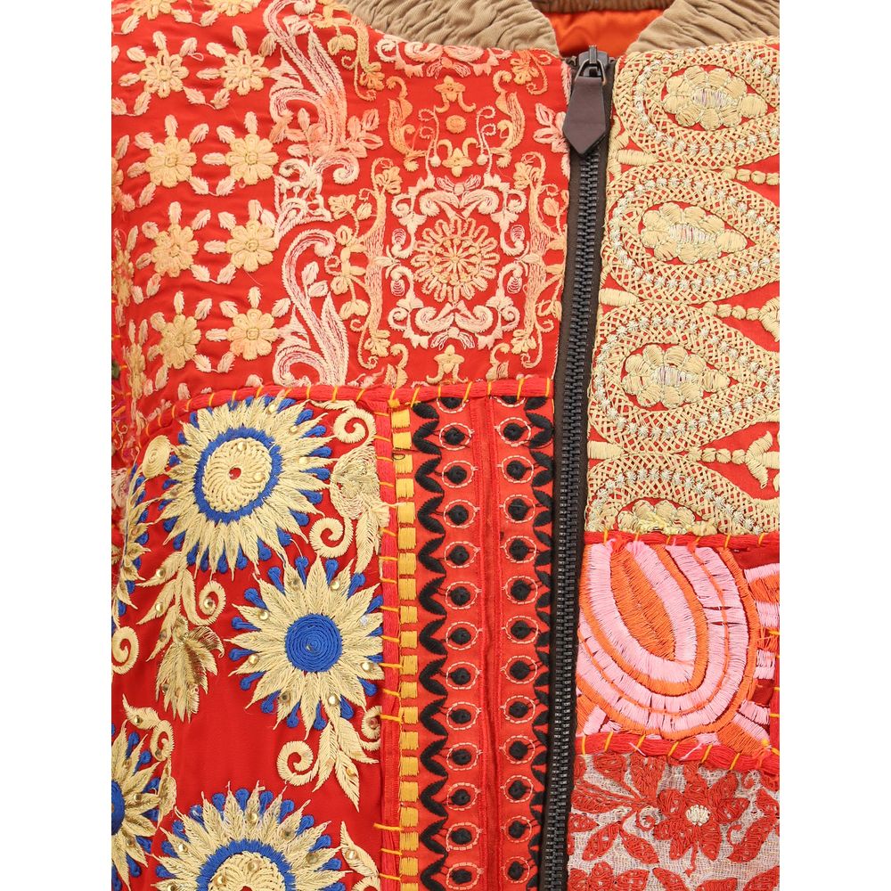 Multicolor Cotton Bomber