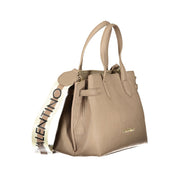 Marrone Poliuretano Women Handbag