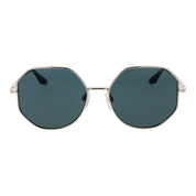 Silver Metal Sunglasses