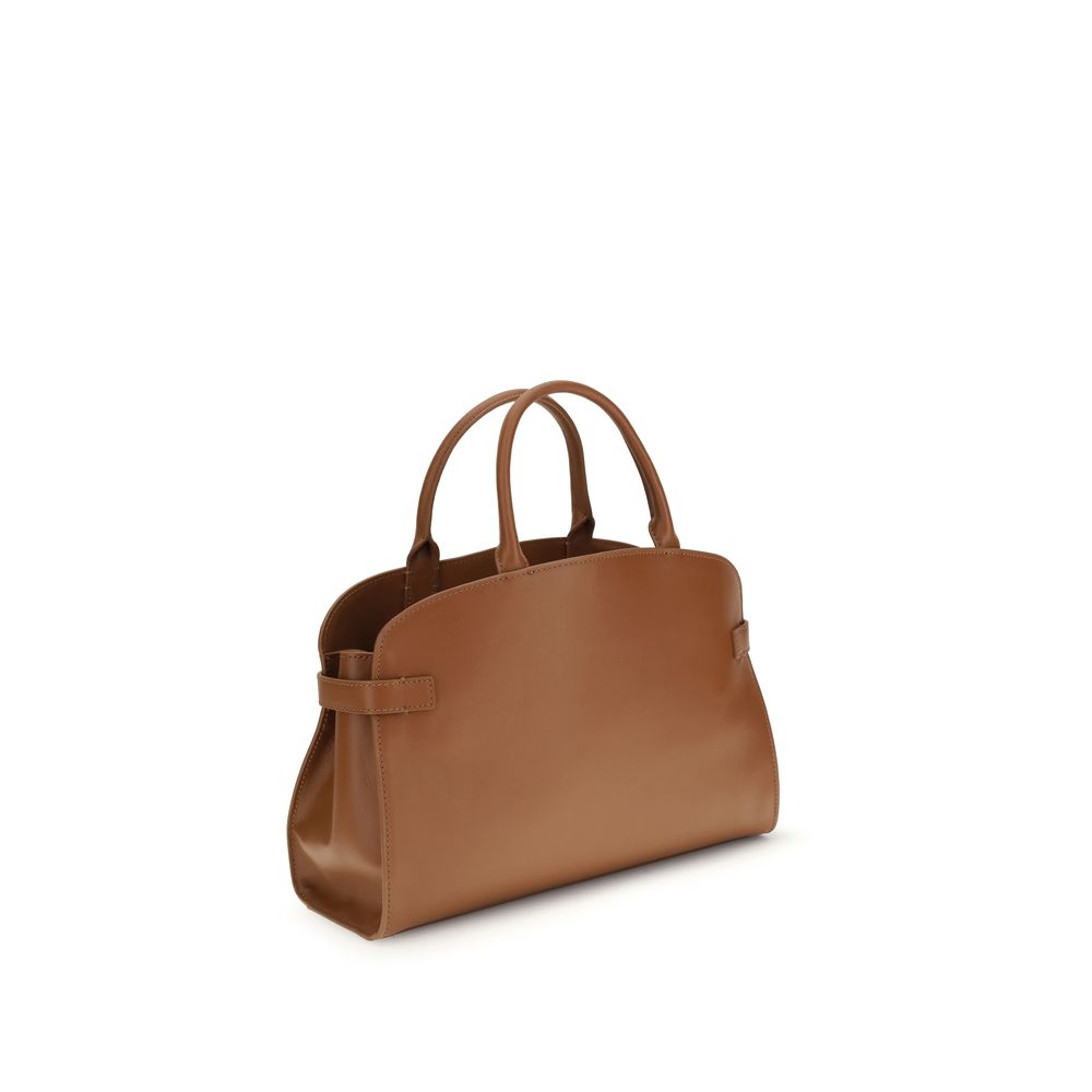 Brown Calf Leather Bos Taurus Handbag
