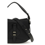 Black Calf Leather Bos Taurus Shoulder Bag