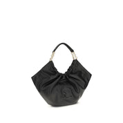 Black Calf Leather Bos Taurus Shoulder Bag