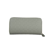 Grigio Polyurethane Women Wallet