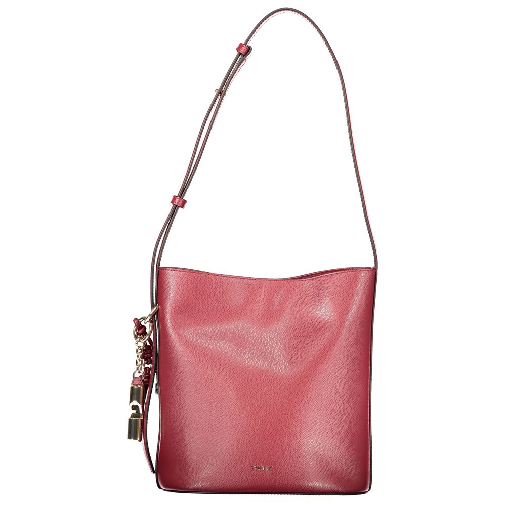 Rosso Leather Woman Bucket Bag