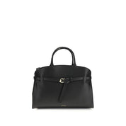 Black Calf Leather Bos Taurus Handbag