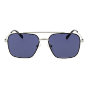 Silver Metal Sunglasses