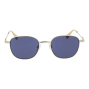 Silver Metal Sunglasses