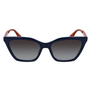 Blue Other Fibres Sunglasses