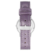 Purple Plastic Dress Watch