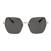 Multicolor Metal Sunglasses