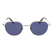 Silver Metal Sunglasses