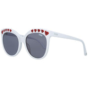 White Plastic Sunglasses