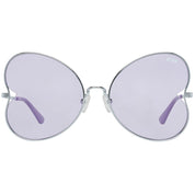 Silver Metal Sunglasses