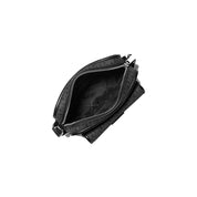 Black Canvas Crossbody Bag