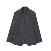 Gray Wool Blazer