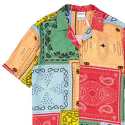 Multicolor Viscose Pattern Shirt