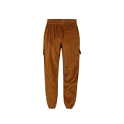 Brown Cotton Cargo Pants
