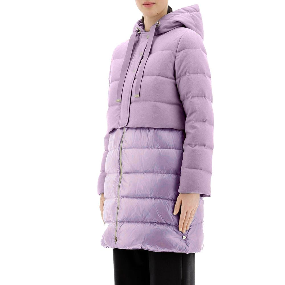 Purple Cashmere Coat