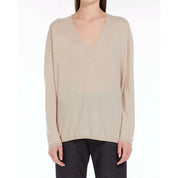 Beige Cashmere Sweater