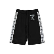 Black Elastane Shorts
