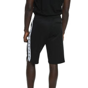 Black Elastane Shorts