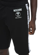 Black Elastane Shorts