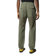 Bicolor Cotton Cargo Pants