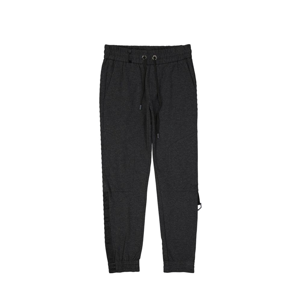 Gray Cotton Joggers (Workout Pants)