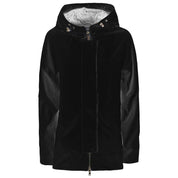 Black Polyester Rain Coat