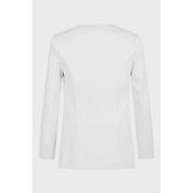 White Viscose Blazer