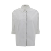 White Cotton Dress Shirt