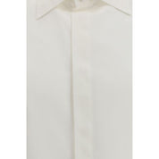 White Cotton Dress Shirt