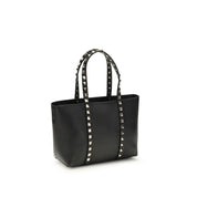 Black Calf Leather Bos Taurus Shoulder Bag