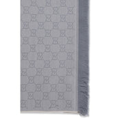 Gray Wool Scarf