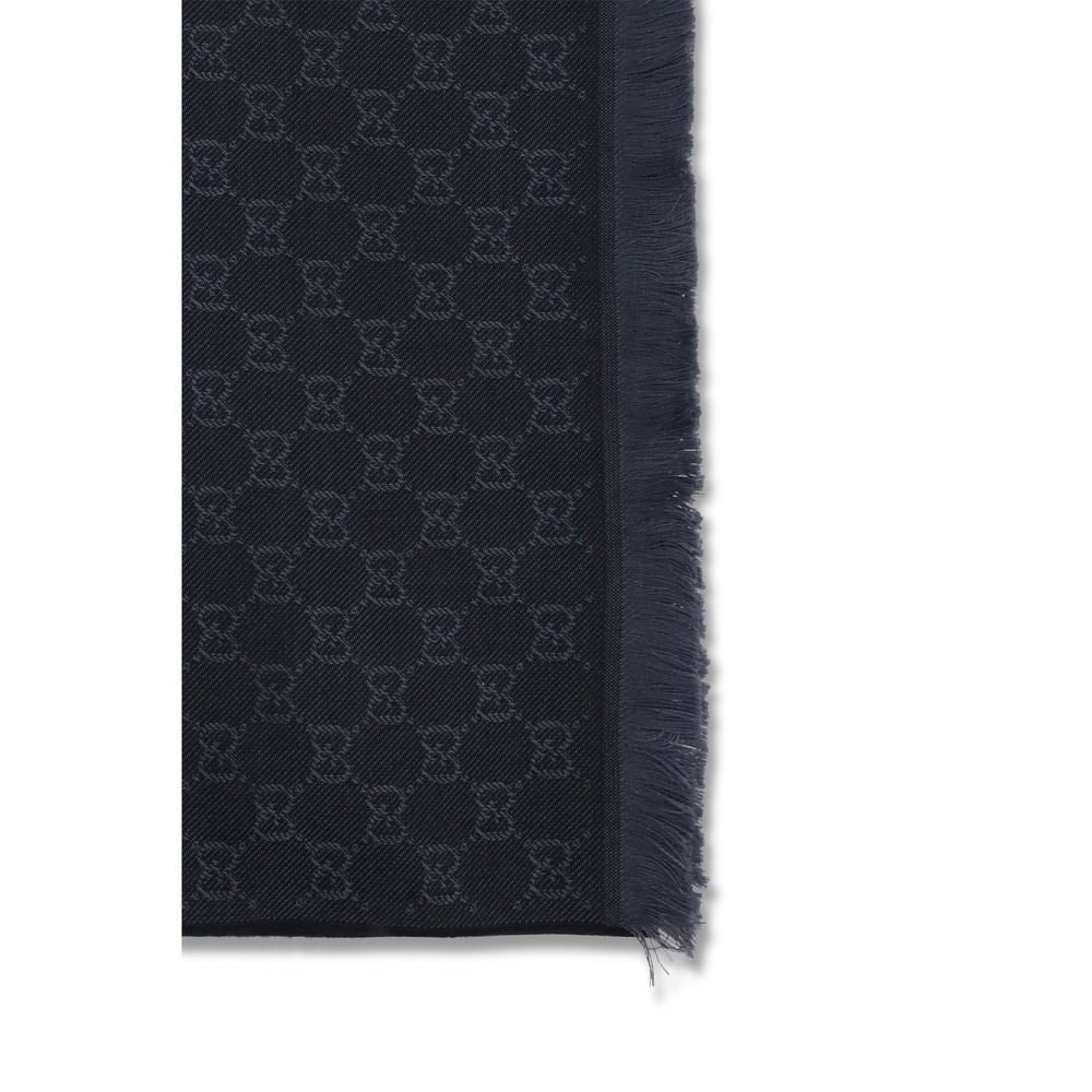 Black Wool Scarf