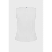 White Viscose Tank Tops