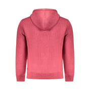 Red Polyester Men's Sweatshirt