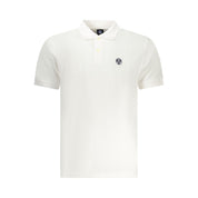 White Cotton Men's Polo Shirt