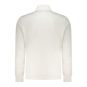 White Cotton Men's Sweatshirt