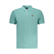 Azzurro Cotton Men Polo