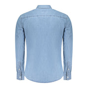 Azzurro Cotton Men Shirt