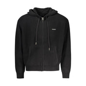 Black Organic Cotton Men's Cardigan