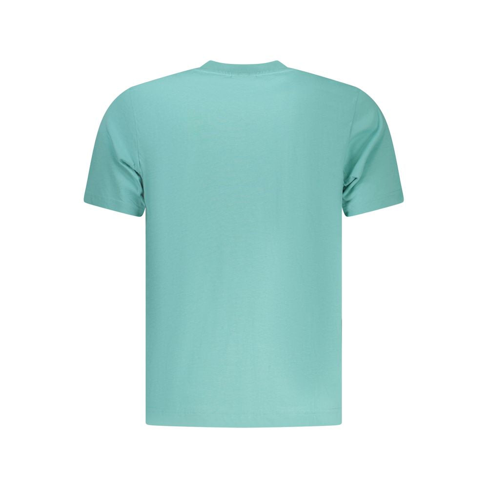Azzurro Cotton Men T-Shirt