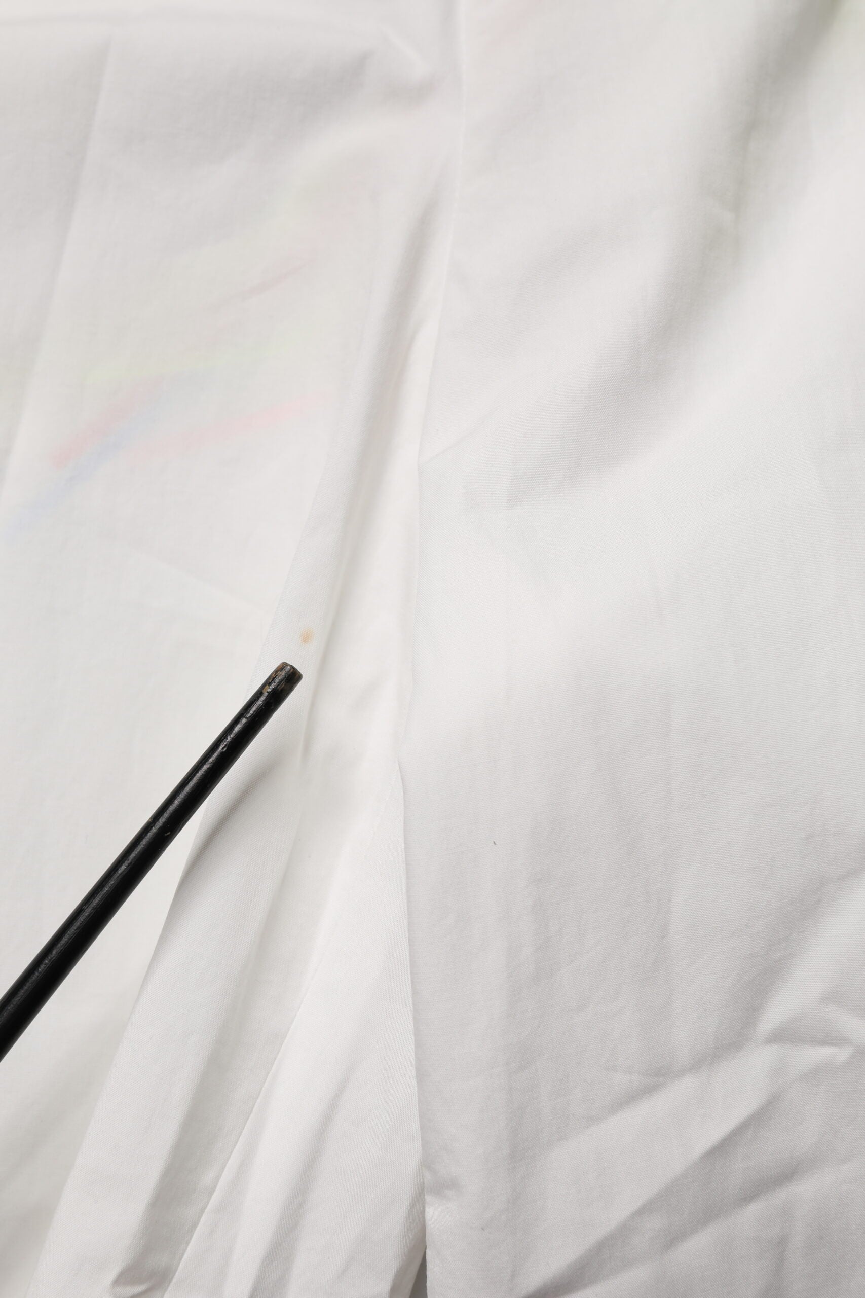 White Cotton High Waist Wide Leg Straight Bermuda Shorts