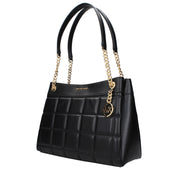 Black Leather Shoulder Bag